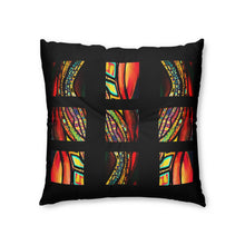 Load image into Gallery viewer, Color blocks Tufted Floor Pillow, Square