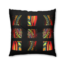 Load image into Gallery viewer, Color blocks Tufted Floor Pillow, Square