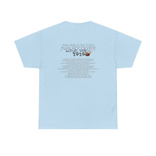 Load image into Gallery viewer, Salty Jello and the Snails World Tour 2020 Unisex Heavy Cotton Tee
