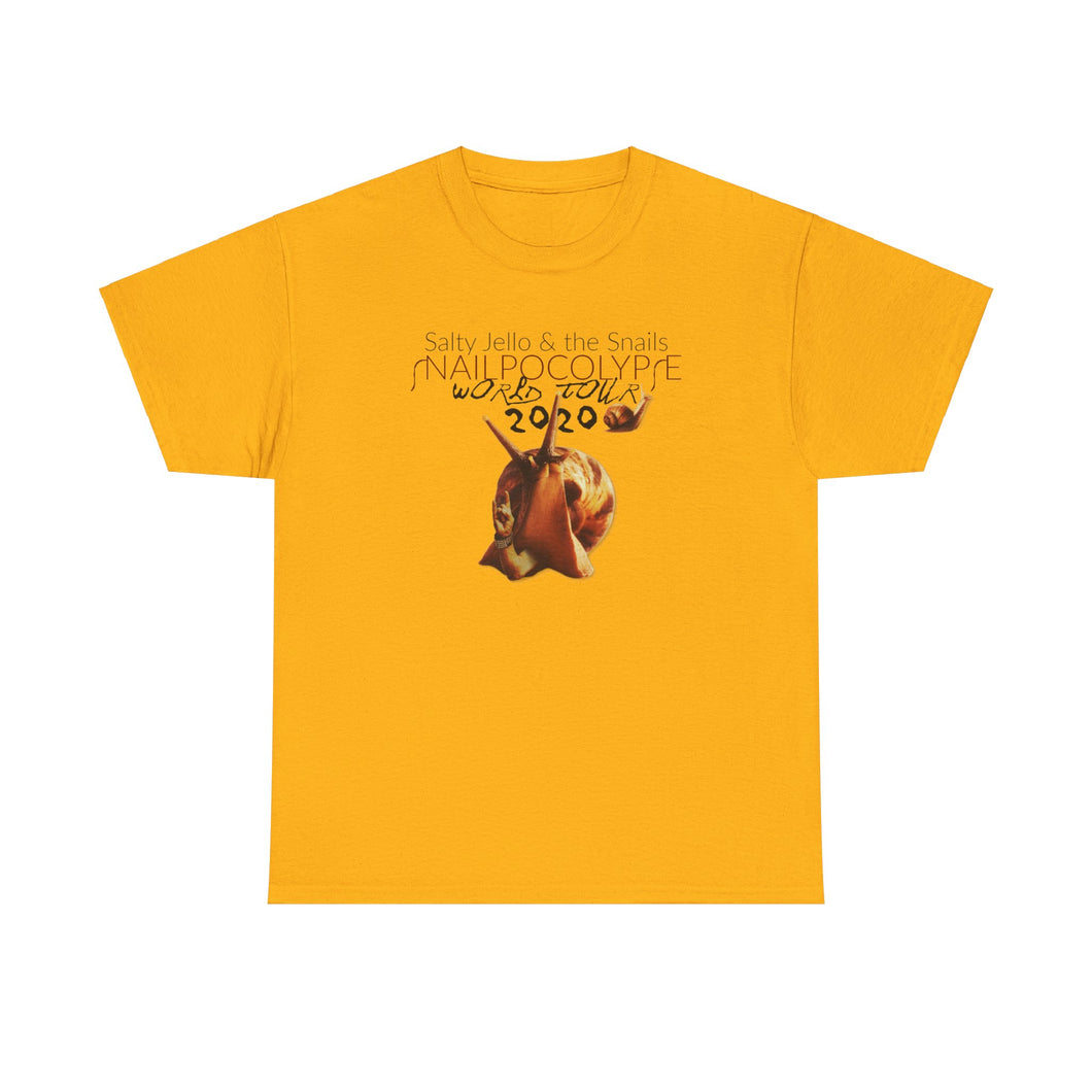 Salty Jello and the Snails World Tour 2020 Unisex Heavy Cotton Tee