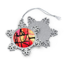 Load image into Gallery viewer, Stretch Pewter Snowflake Ornament

