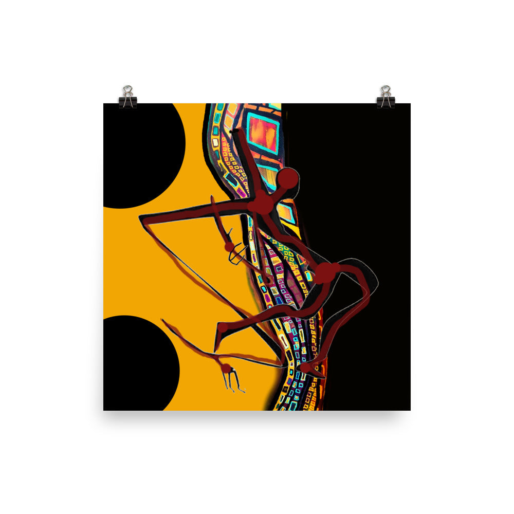 Dance Dance Revolution #3 Photo paper poster